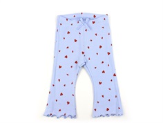 Name It chambray blue heart flare bukser